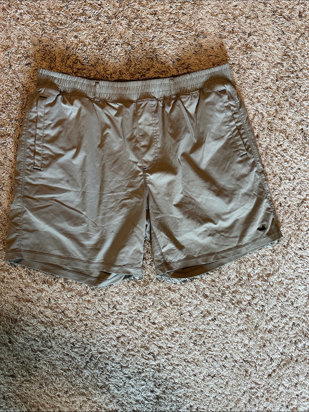 Southern Marsh tan Performance Athletic Shorts